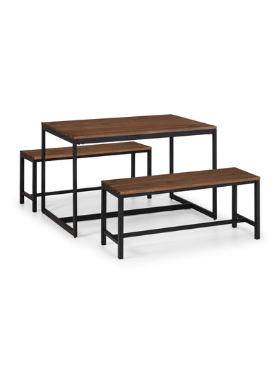 Tribeca Bench - Walnut