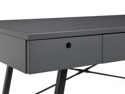 Trianon Desk - Grey – Julian Bowen, view 4