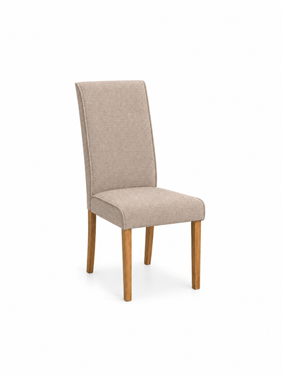 Valencia Upholstered Dining Chair (Set of 2) – Cream Chenille