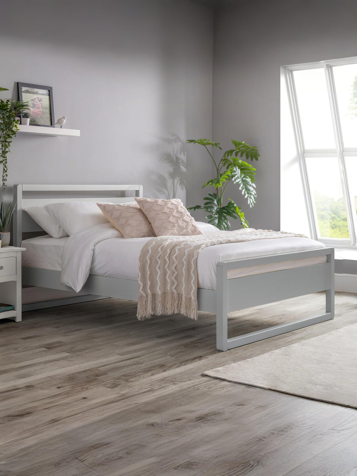 Venice Bed - Dove Grey