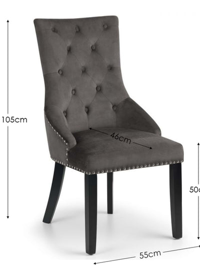 Veneto Knockerback Chairs (Set Of 2)