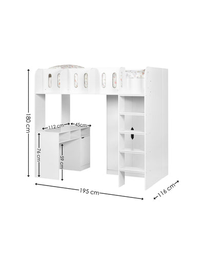 Vision high Sleeper – White