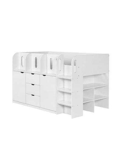 Vision Mid Sleeper Bed – White