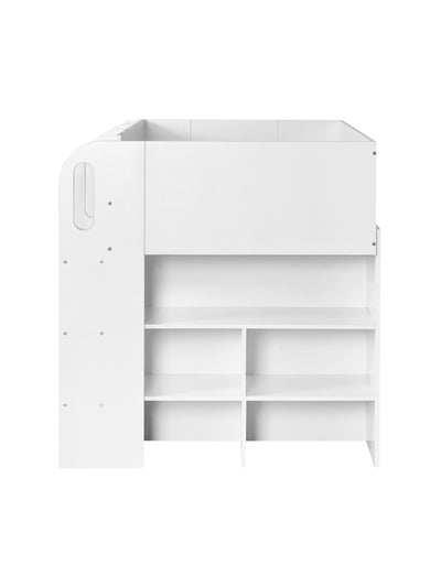 Vision Mid Sleeper Bed – White