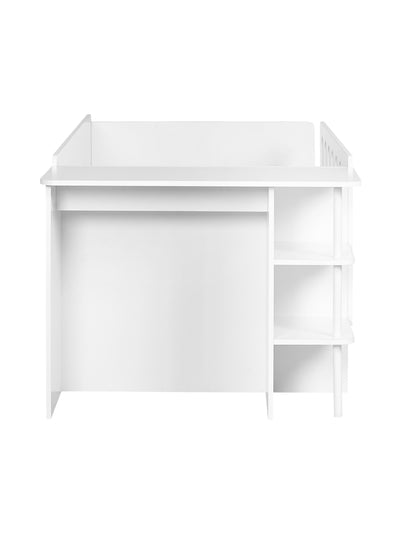 Vision Low Sleeper With Desk – White