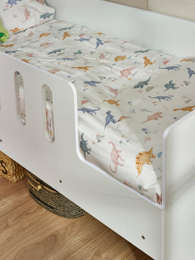 Vision Low Sleeper With Desk – White