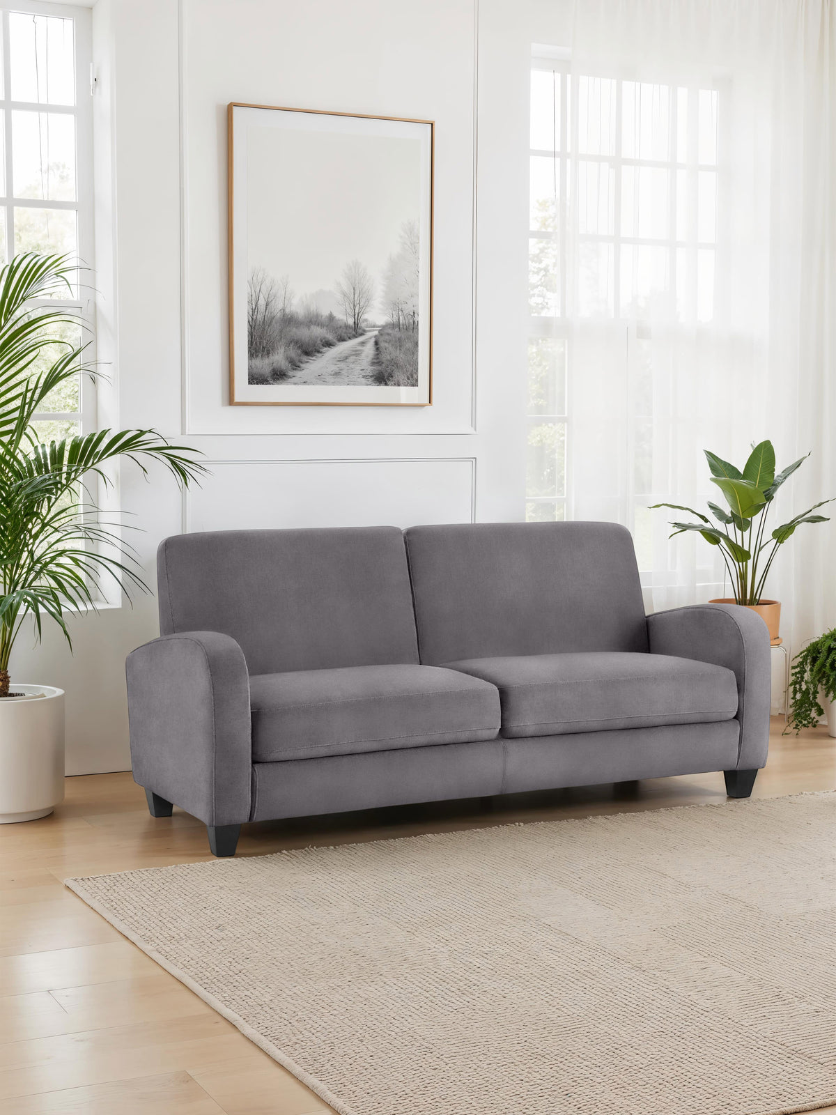Vivo 3 Seater - Dusk Grey Chenille