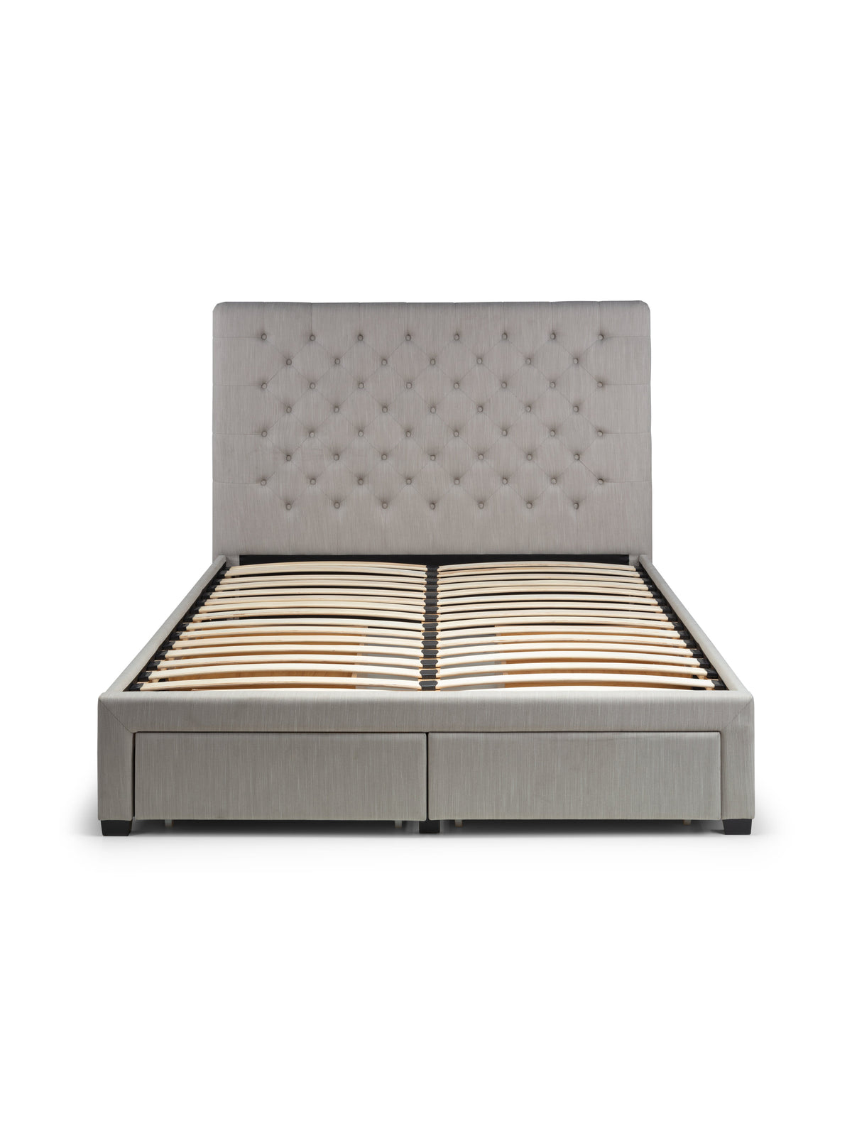 Wilton 4 Drawer Bed - Grey Linen