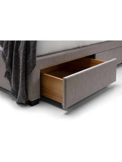 Wilton 4 Drawer Bed - Grey Linen