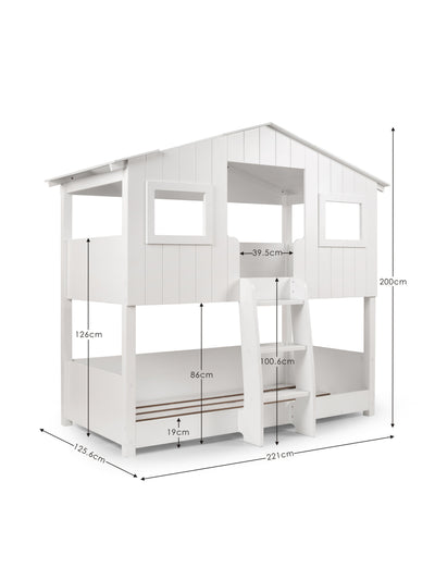 Willow Treehouse Bunk White