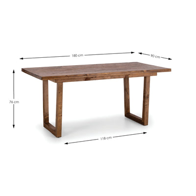 Woburn Dining Table – Julian Bowen, view 3
