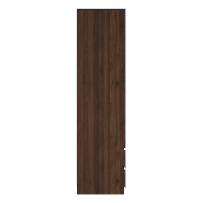 Catania 3 Door 4 Drawer Wardrobe Royal Walnut – GFW, view 6