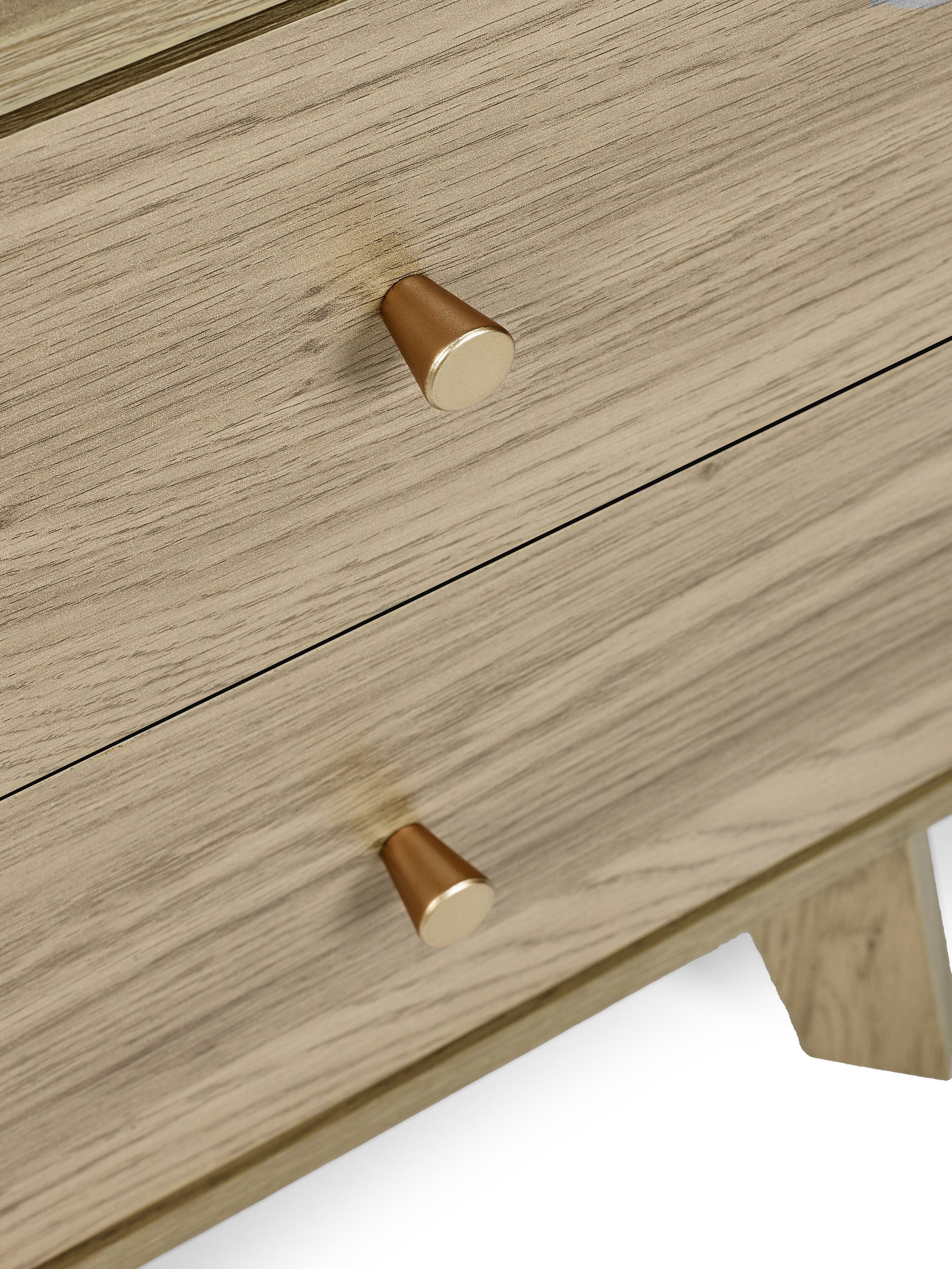 Ingrid 2 Drawer Bedside Oak – Julian Bowen, view 12