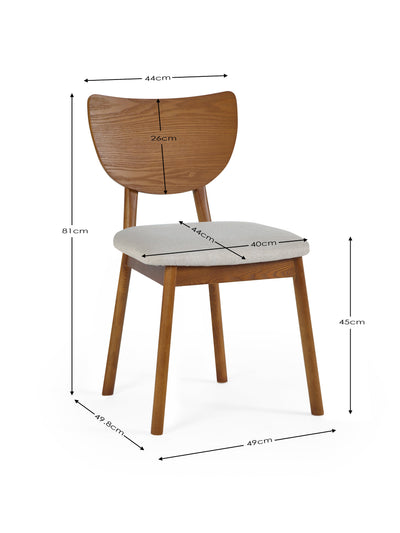 Lowry Dining Chairs (Set Of 2) – Julian Bowen, view 9