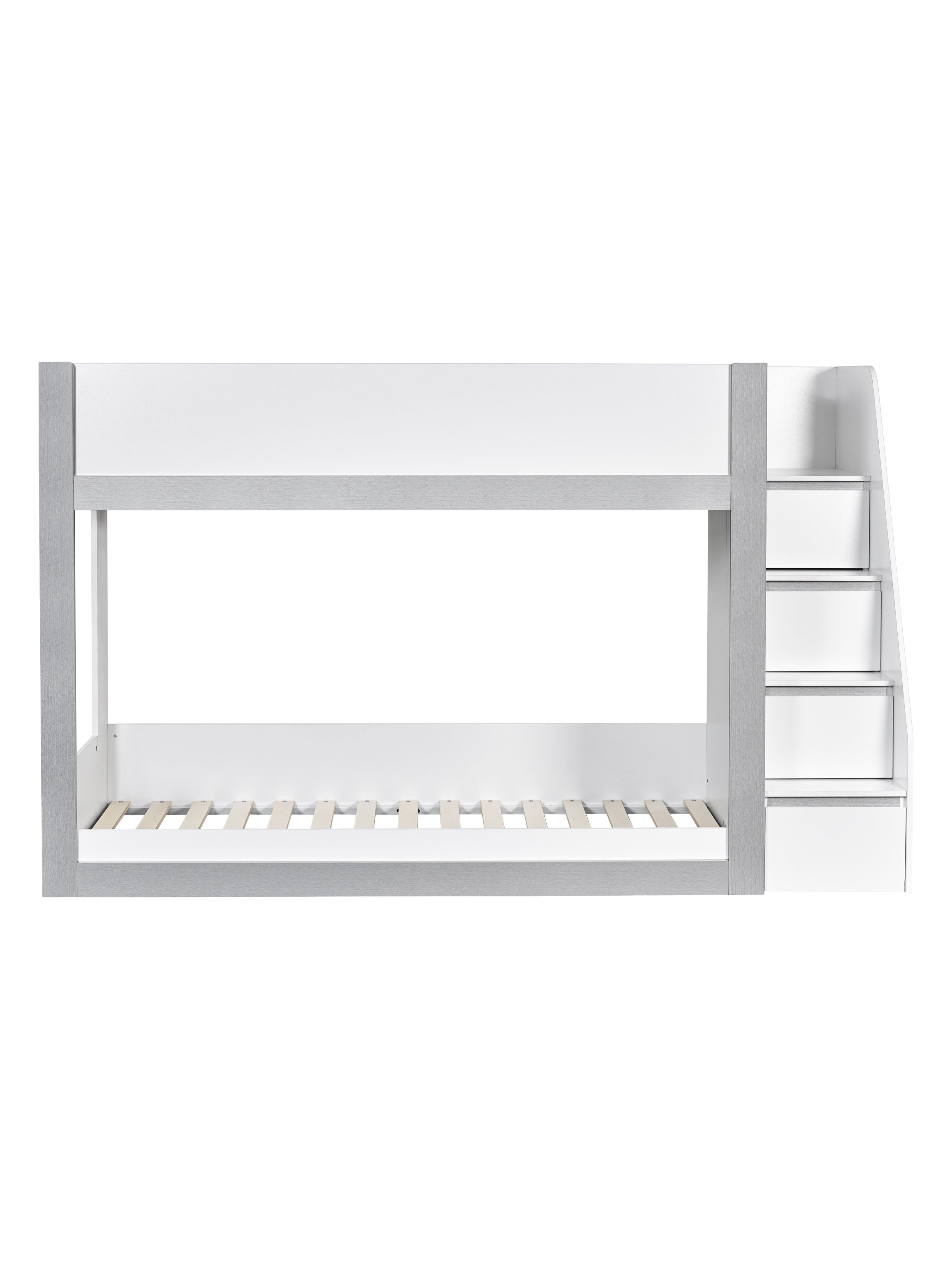Gaia Bunk Bed - White and Silver – Julian Bowen, view 6