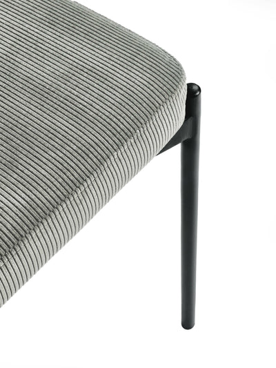 Leonie Bench - Grey – Julian Bowen, view 7