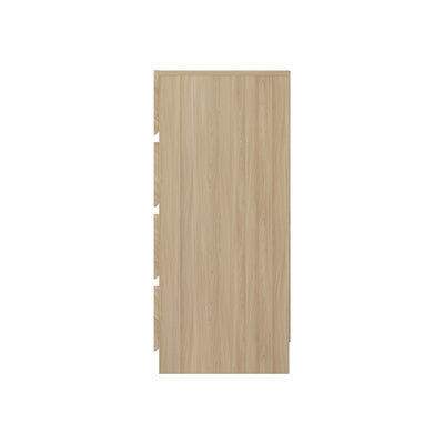Catania 4 Drawer Chest Euro Oak – GFW, view 3