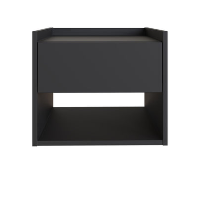 Harmony Wall Mounted Pair Of Bedside Tables Anthracite - GFW – GFW, view 6