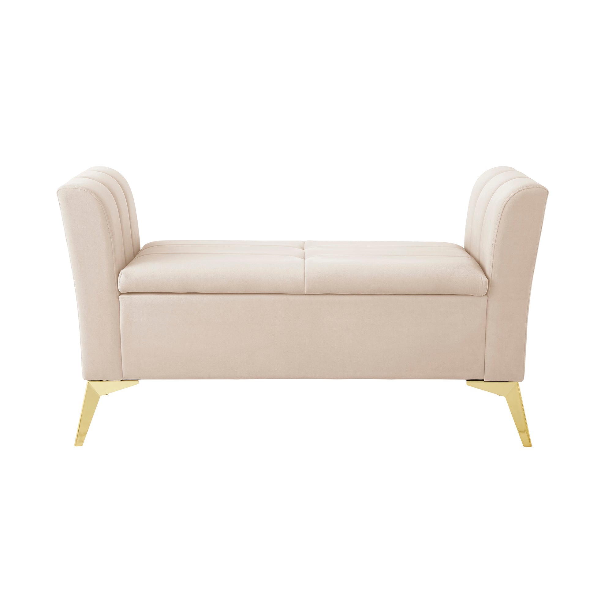Pettine Ottoman Storage Bench Natural – GFW