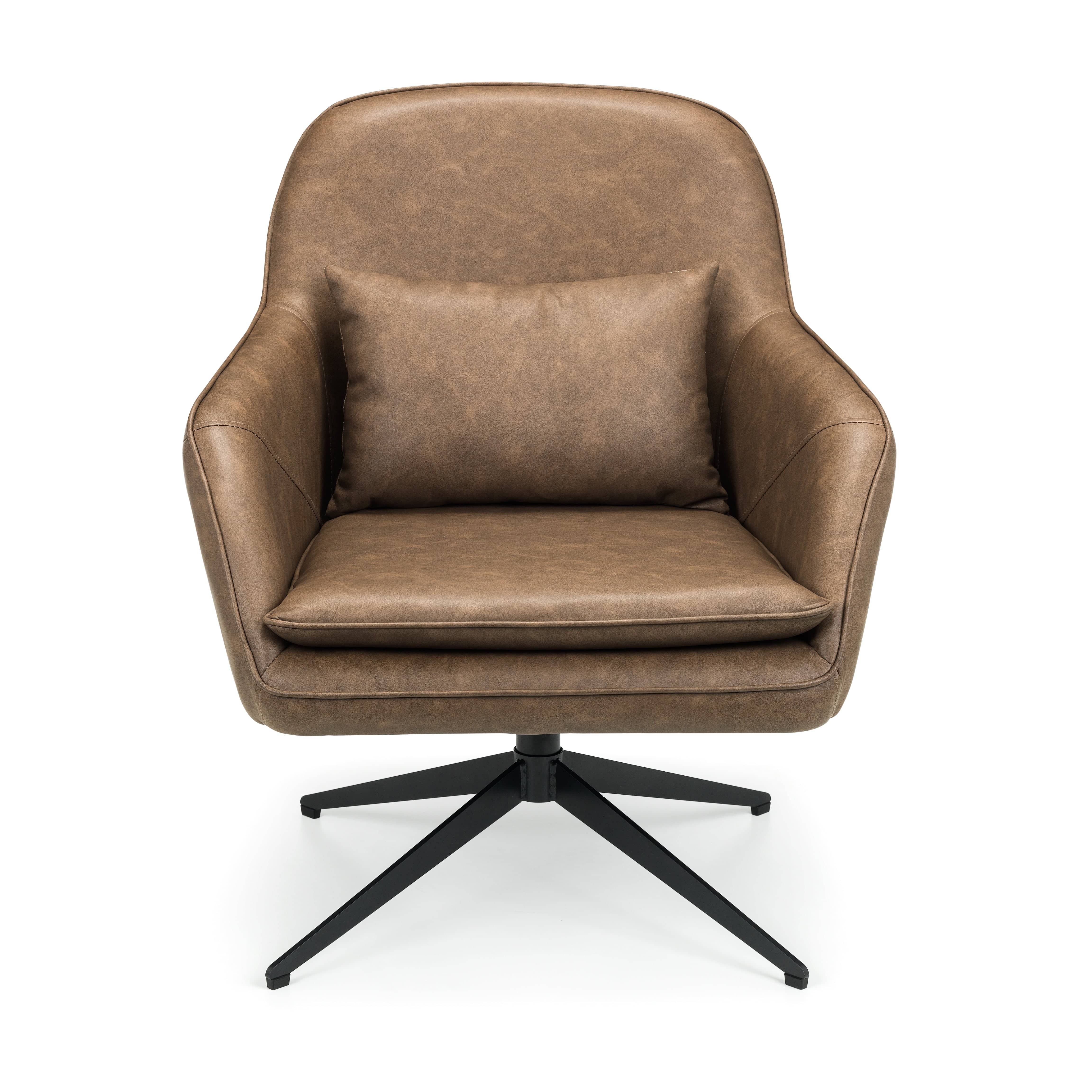 Bowery Swivel Chair – Julian Bowen, view 2