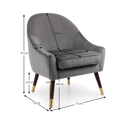 Elliot Arm Chair – Julian Bowen, view 3