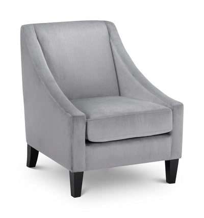 Julian Bowen Armchair Maison Velvet Chair Bed Kings