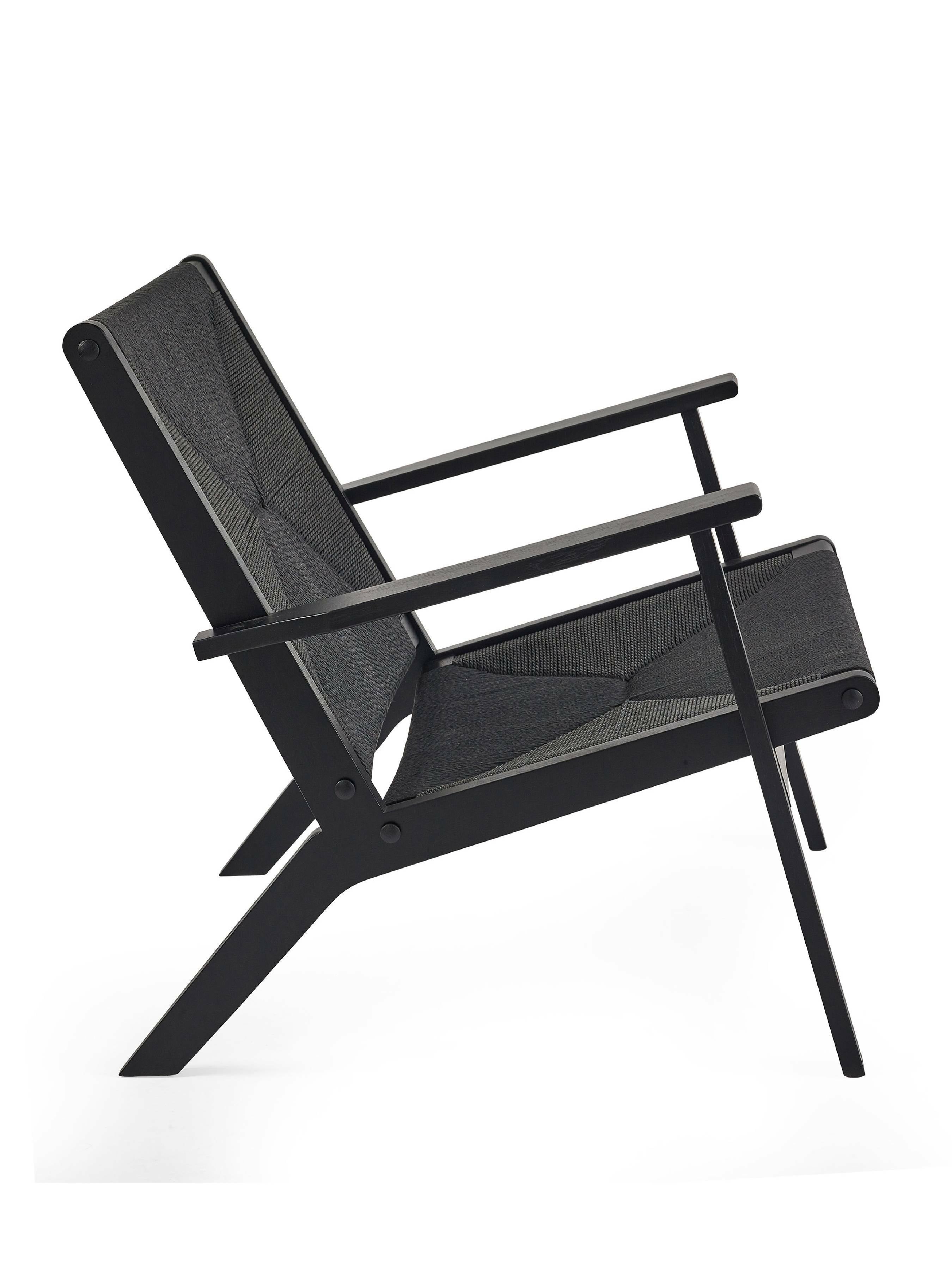 Icaria Accent Chair Black – Julian Bowen, view 4