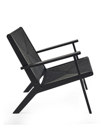 Icaria Accent Chair Black – Julian Bowen, view 4