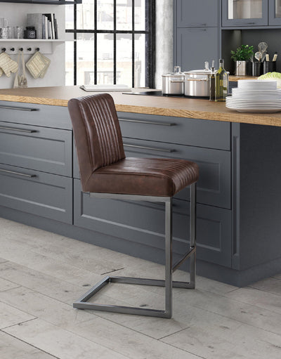 Brooklyn Barstools - Brown (Set Of 2) – Julian Bowen, view 6