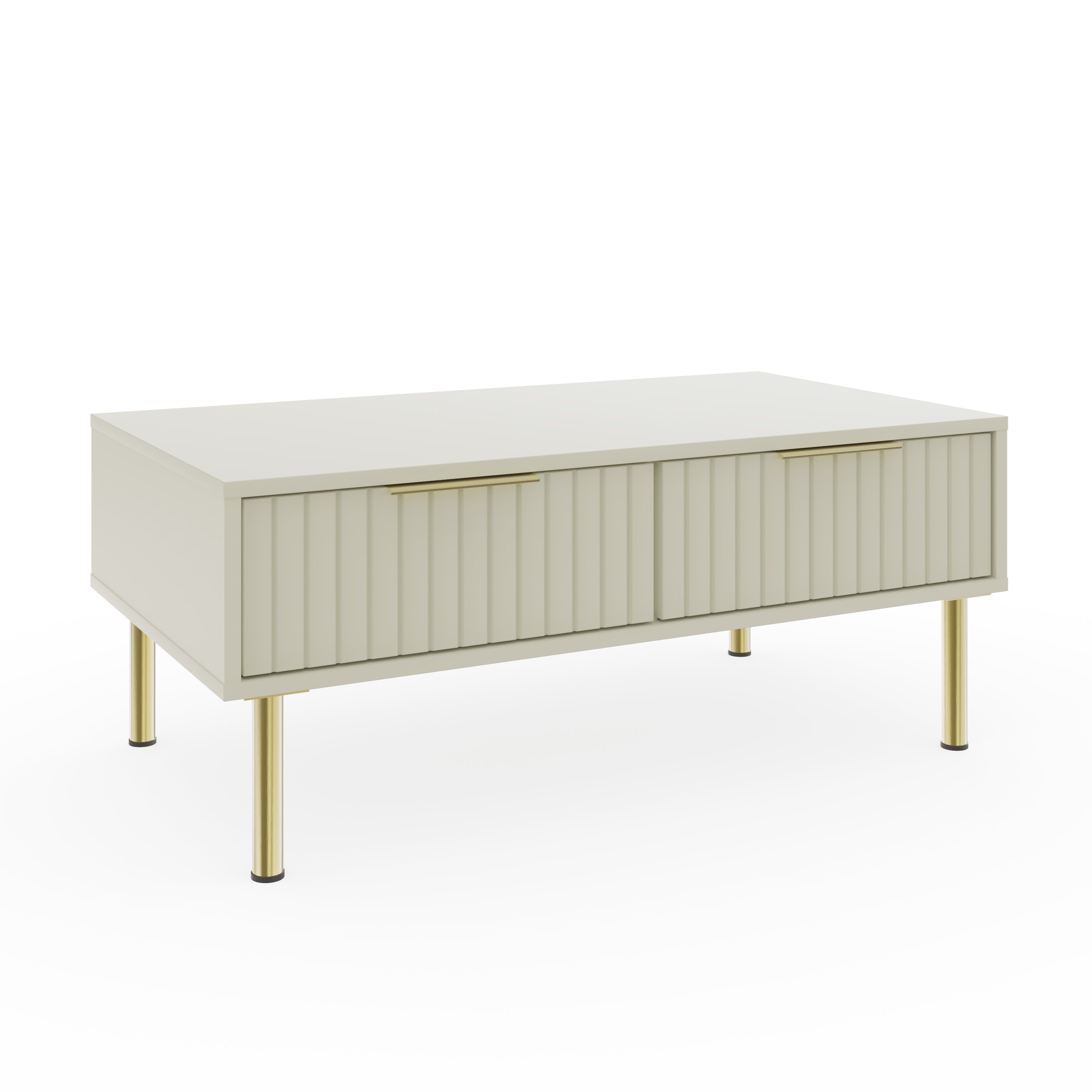 Nervata Coffee Table Ivory – GFW