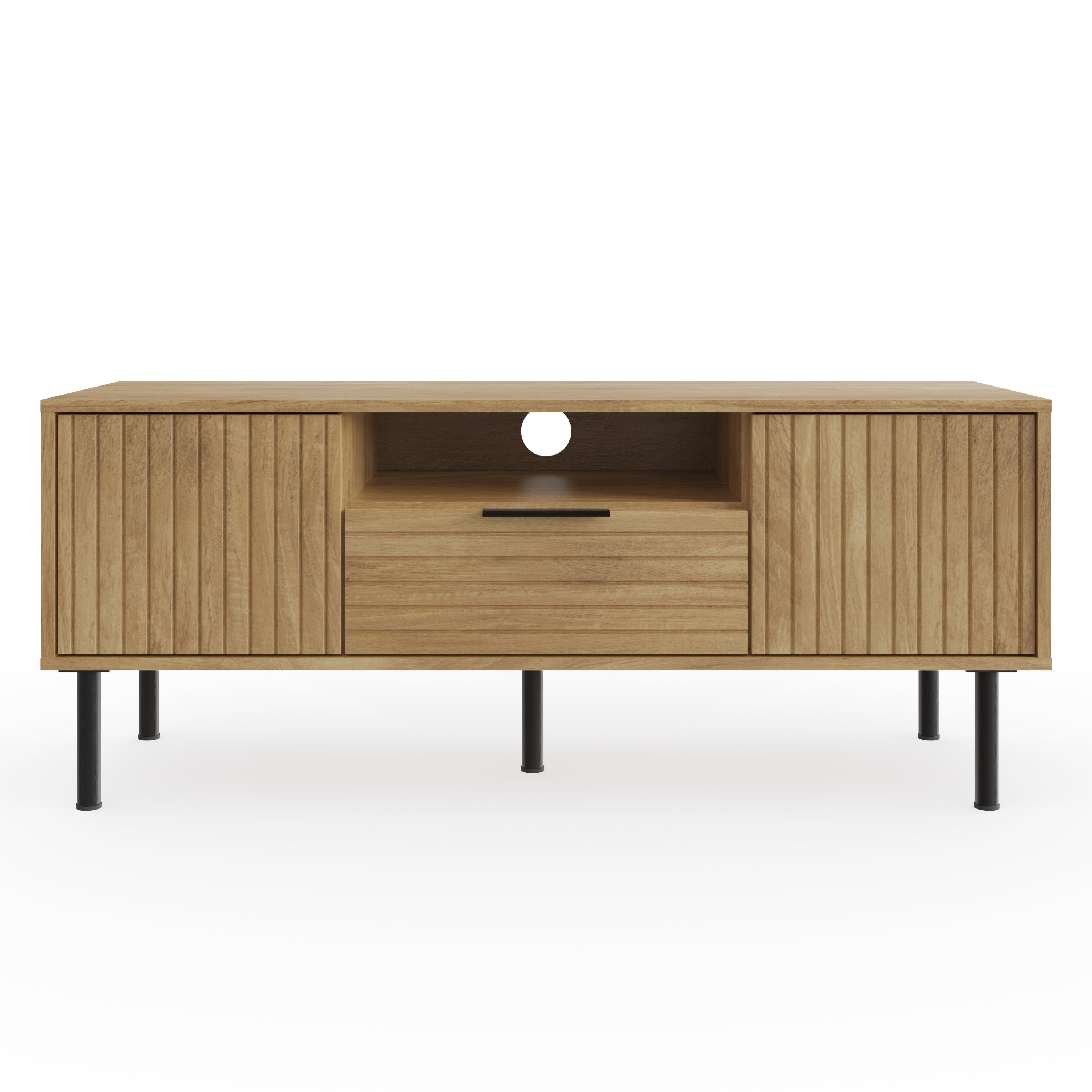Nervata TV Unit Oak – GFW