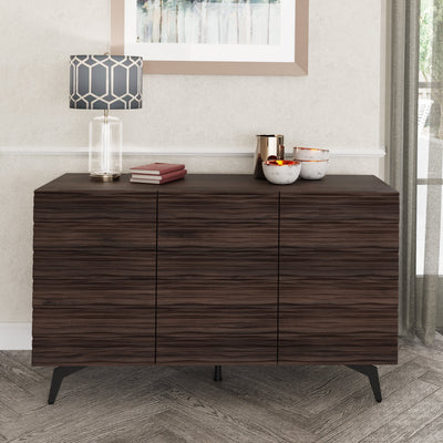 Bantham Large Sideboard Dark Walnut – GFW, view 2