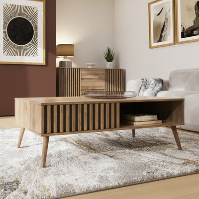 Rowan Coffee Table Oak – GFW, view 2