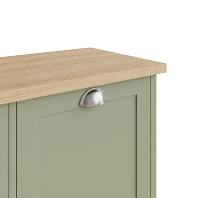 Lancaster Shoe Storage Sage Green – GFW, view 7