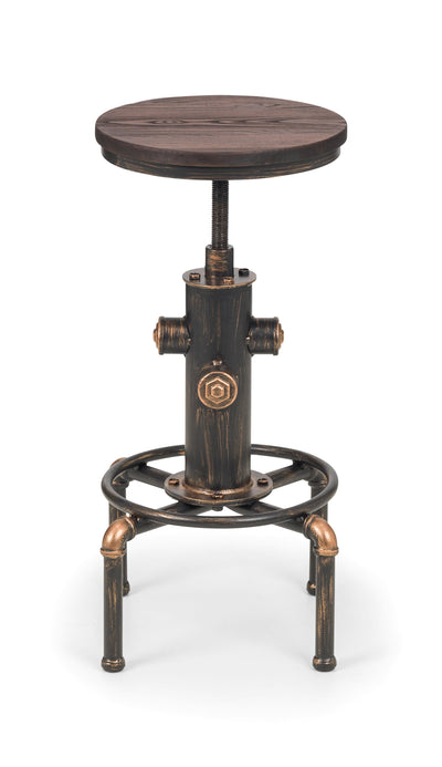 Rockport Pipework Bar Stool – Julian Bowen, view 2