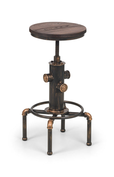 Rockport Pipework Bar Stool – Julian Bowen