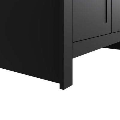 Lancaster 3 Piece Bedroom Set Black – GFW, view 7