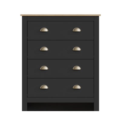 Lancaster 3 Piece Bedroom Set Black – GFW, view 14
