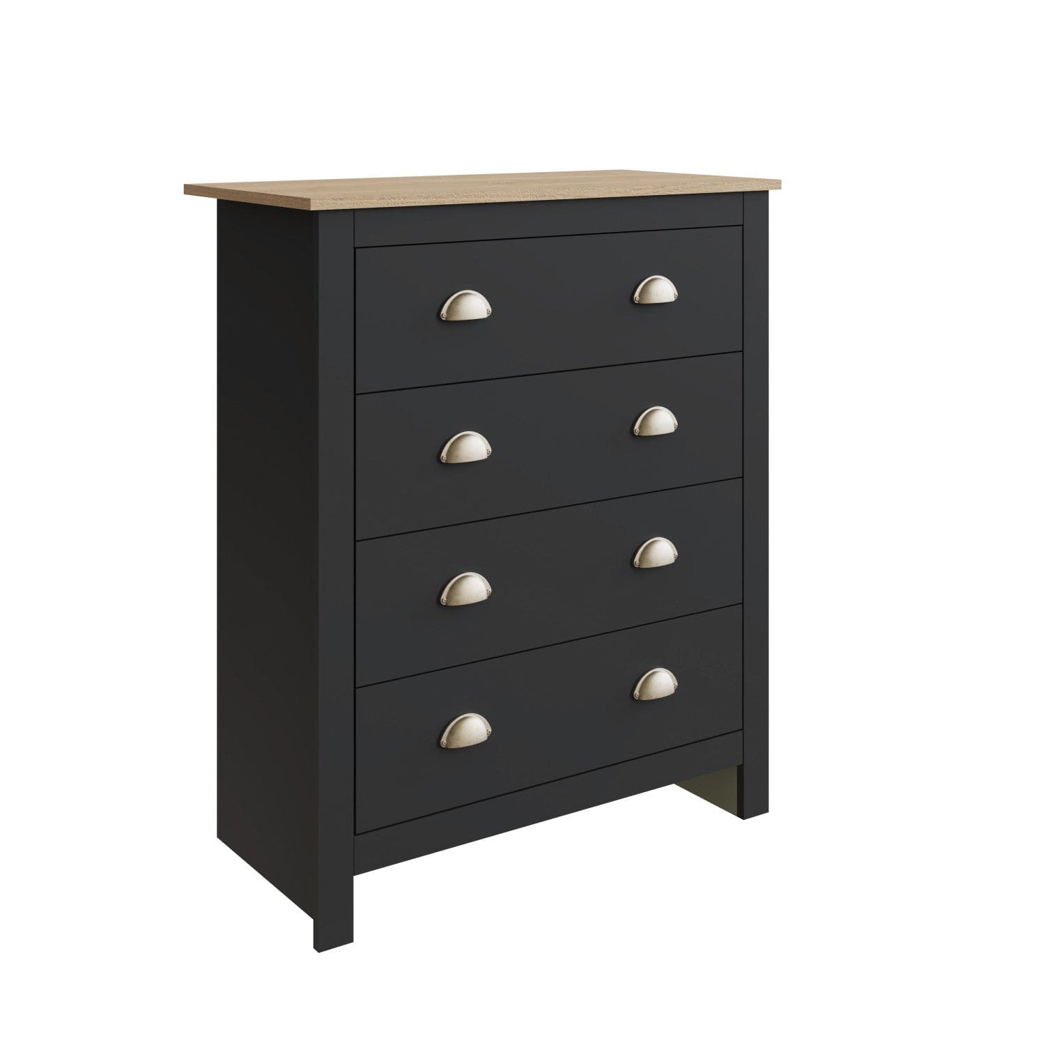 Lancaster 3 Piece Bedroom Set Black – GFW, view 13