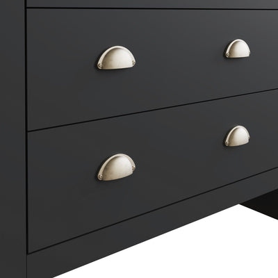 Lancaster 3 Piece Bedroom Set Black – GFW, view 17