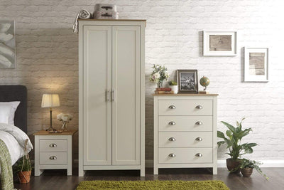 Lancaster 3 Piece Bedroom Set Cream – GFW, view 5