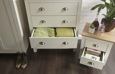 Lancaster 3 Piece Bedroom Set Cream – GFW, view 12