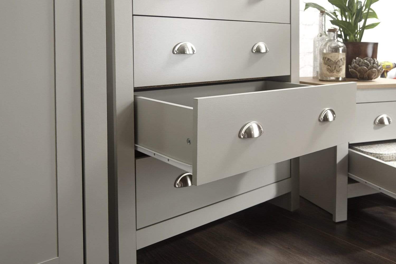 Lancaster 3 Piece Bedroom Set Grey – GFW, view 11