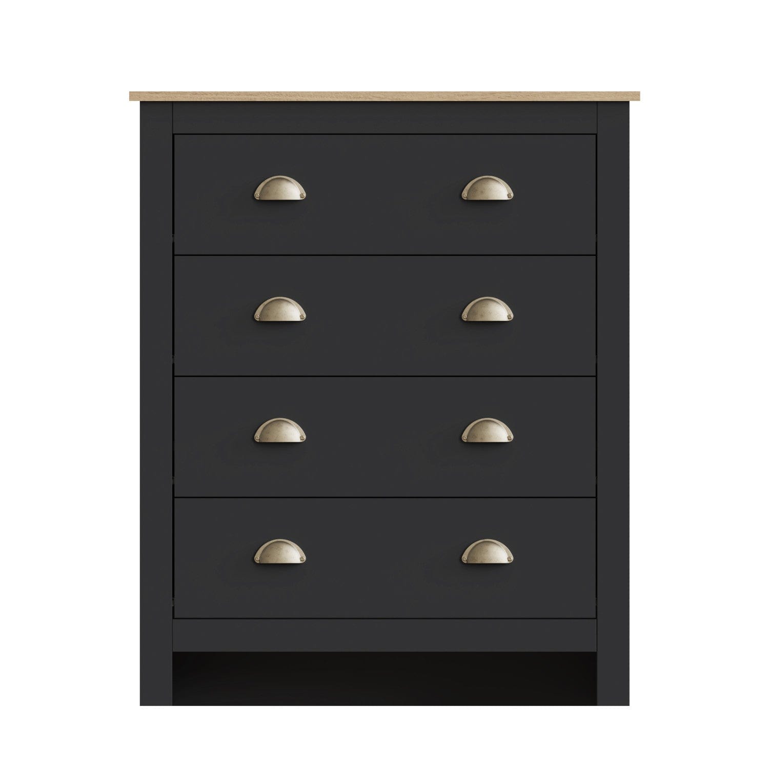 Lancaster 4 Piece Bedroom Set Black – GFW, view 8