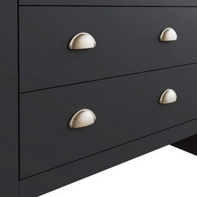 Lancaster 4 Piece Bedroom Set Black – GFW, view 10