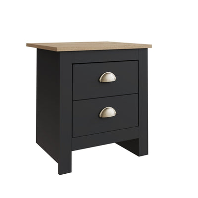 Lancaster 4 Piece Bedroom Set Black – GFW, view 12