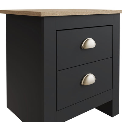 Lancaster 4 Piece Bedroom Set Black – GFW, view 16