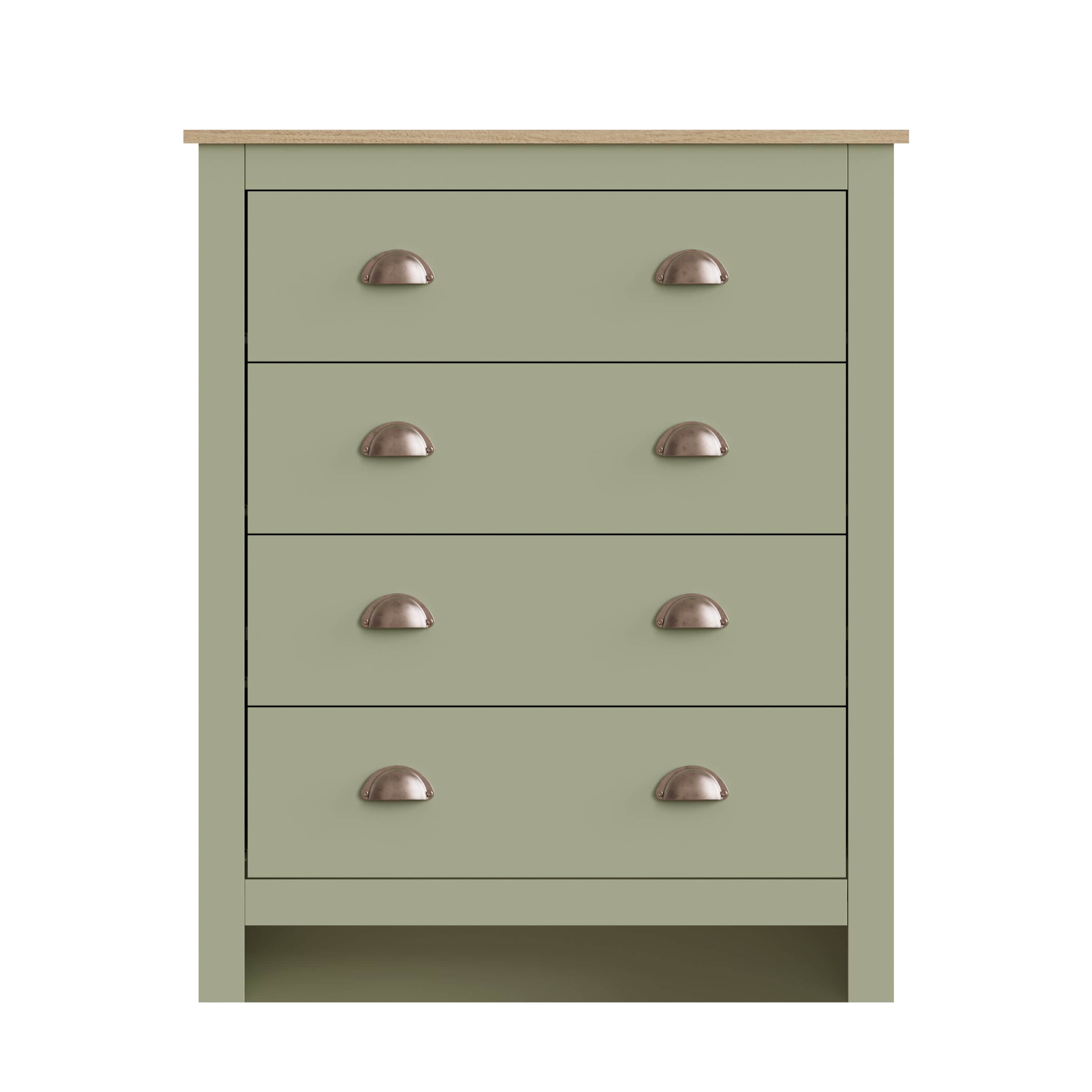 Lancaster 4 Piece Bedroom Set Sage Green – GFW, view 6