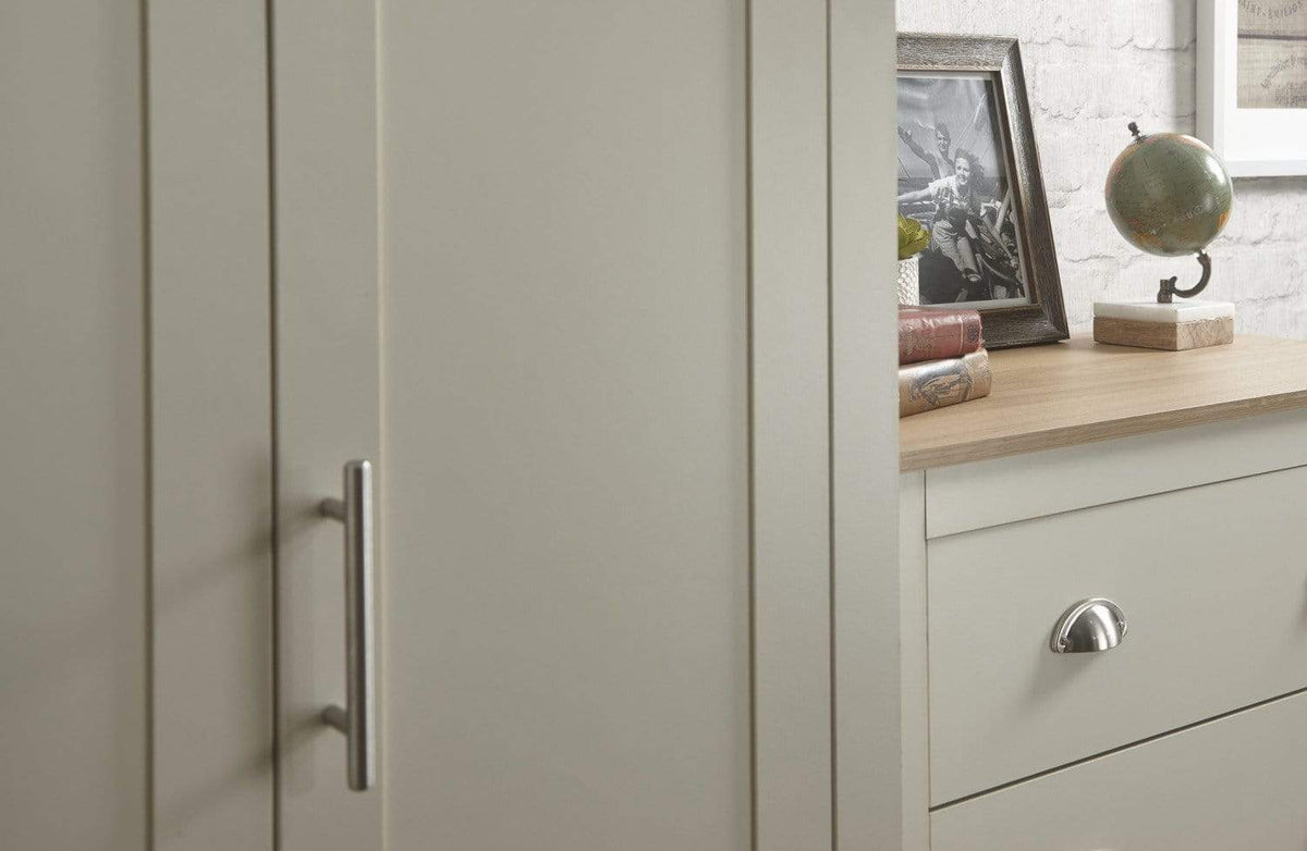 Lancaster 4 Piece Bedroom Set Cream – GFW, view 8