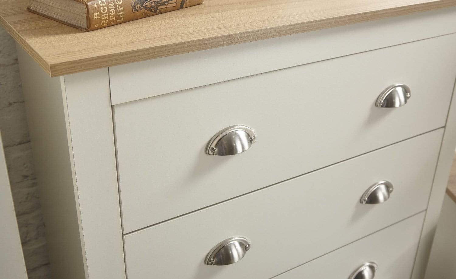 Lancaster 4 Piece Bedroom Set Cream – GFW, view 15